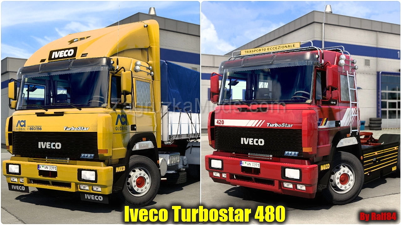 Iveco Turbostar 480 Truck v2.0 by Ralf84 (1.52.x) for ETS2