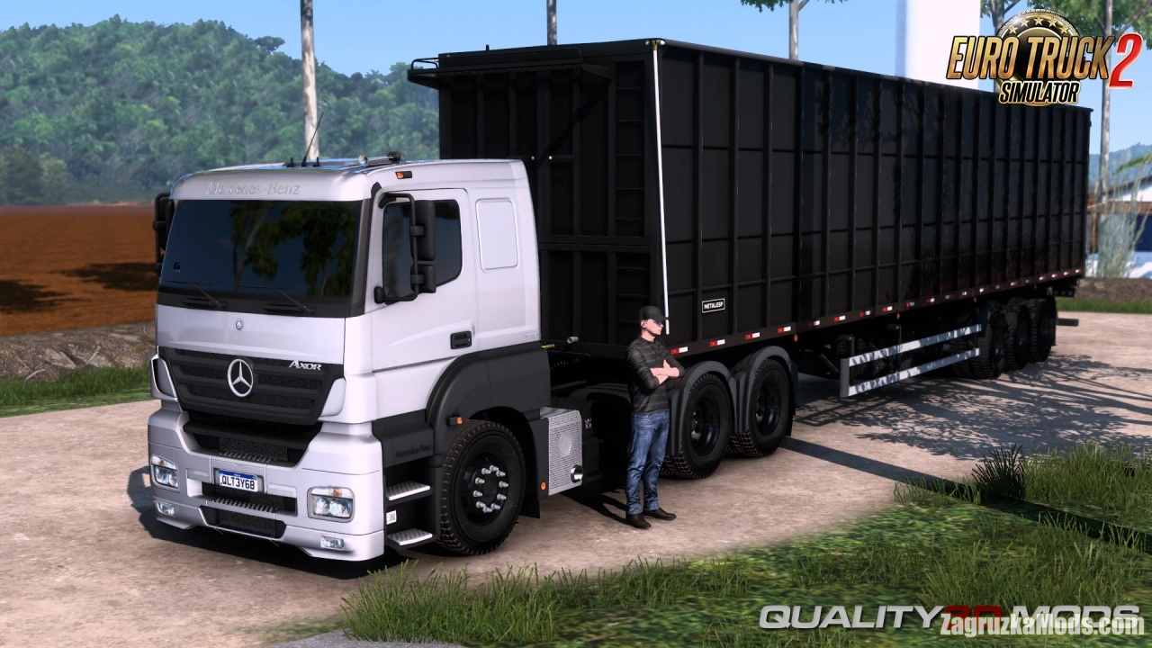 Mercedes-Benz Axor 2644 + Interior v3.4 (1.54.x) for ETS2