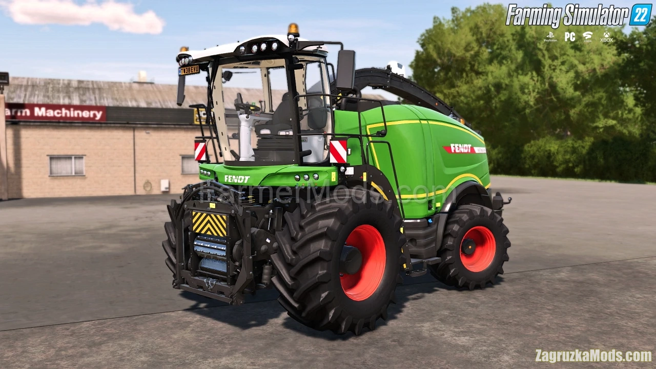 Fendt Katana 850 Forage Harvester v1.3 for FS22
