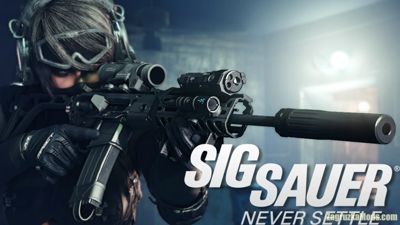 SIG MCX Virtus Weapon v1.2 for Fallout 4