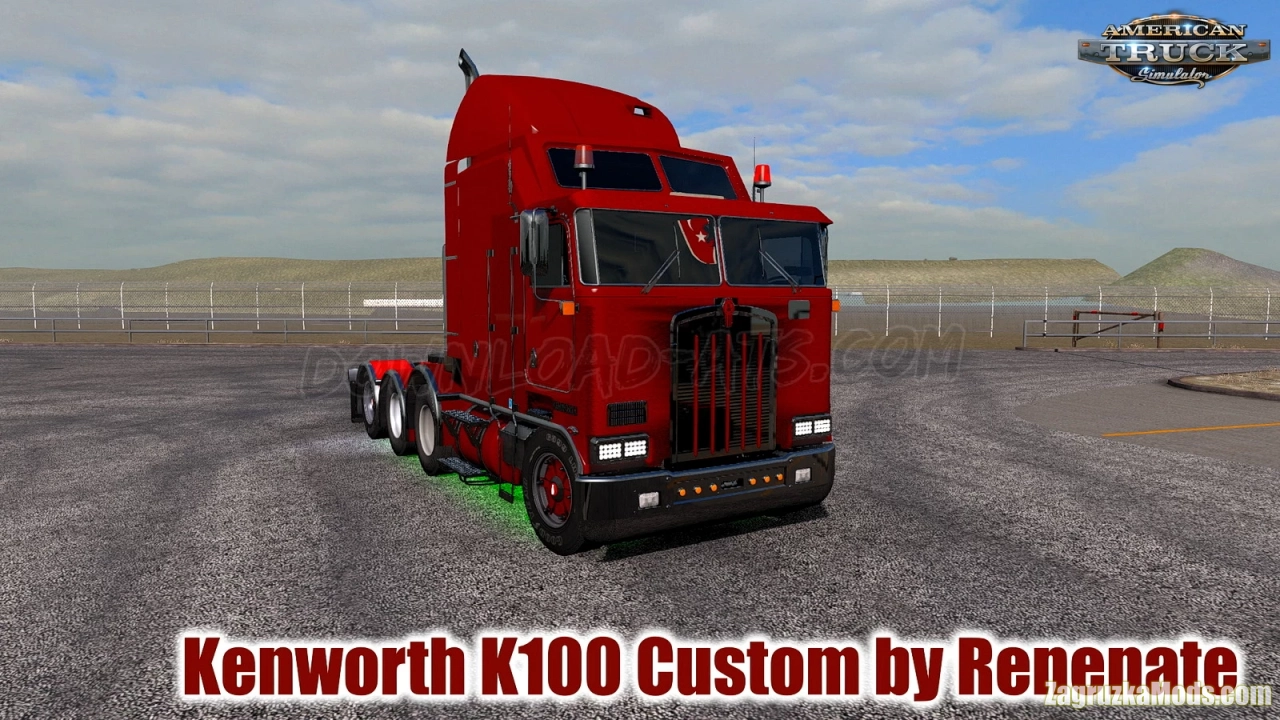 Kenworth K100 Custom v1.6 Edit by ReNenate (1.48.x) for ATS