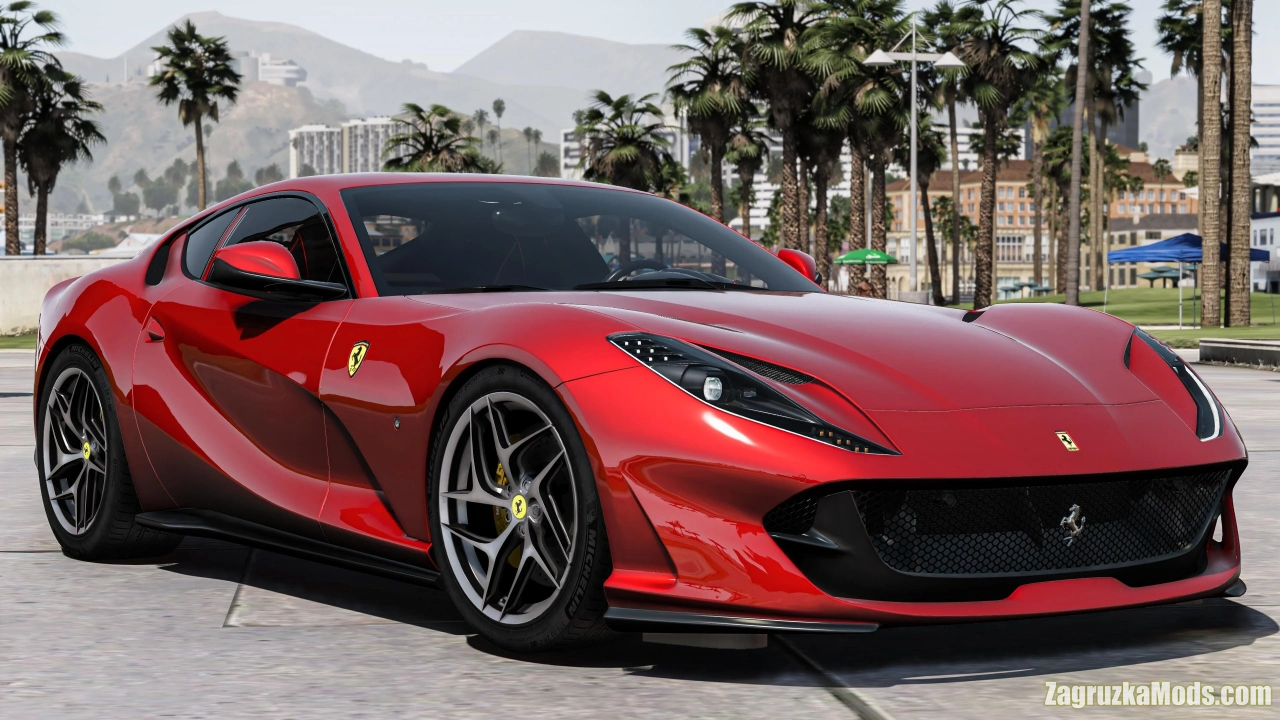 Ferrari 812 Superfast 2018 v2.0 for GTA 5
