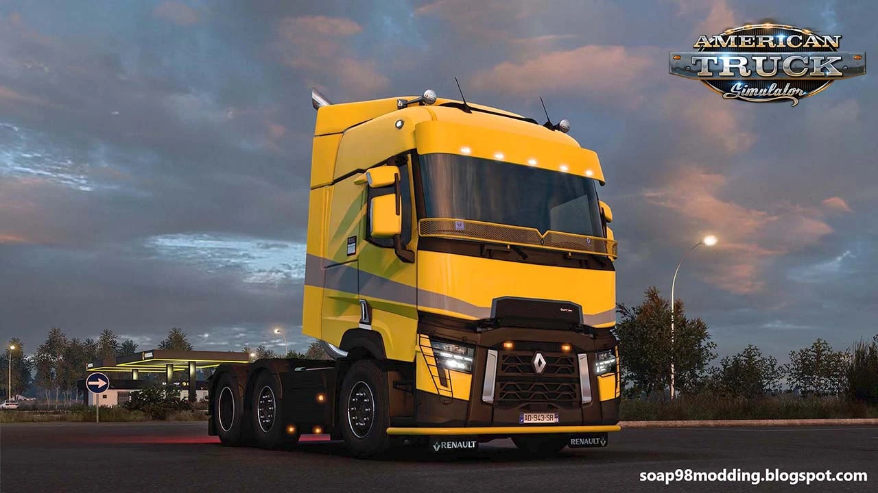 Renault T Evolution Truck v2.4.7 (1.53.x) for ATS