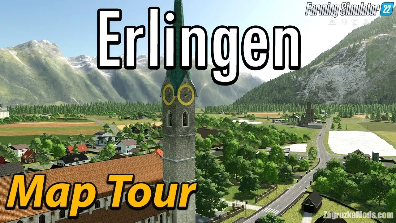 Erlingen Map v1.0.0.1 By flacoFarmer for FS22