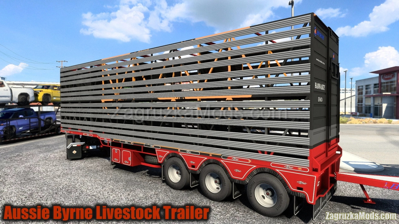 Aussie Byrne Livestock Trailer v1.2 (1.50.x) for ATS