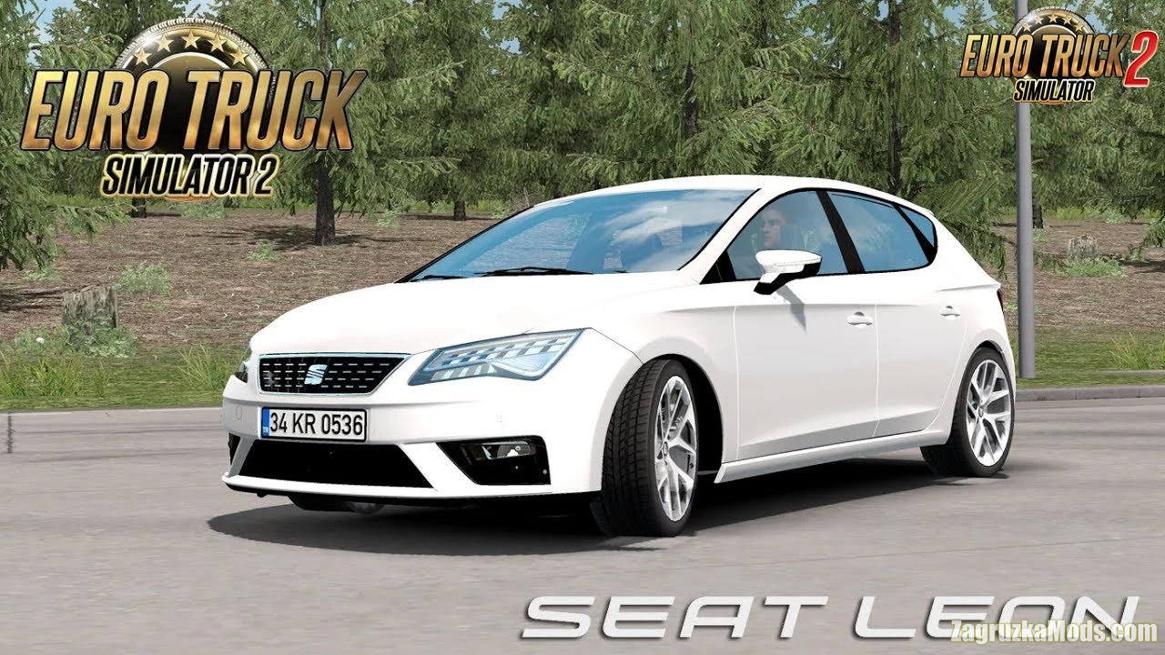 Seat Leon 2018 + Interior v1.1.48 (1.48.x) for ATS and ETS2