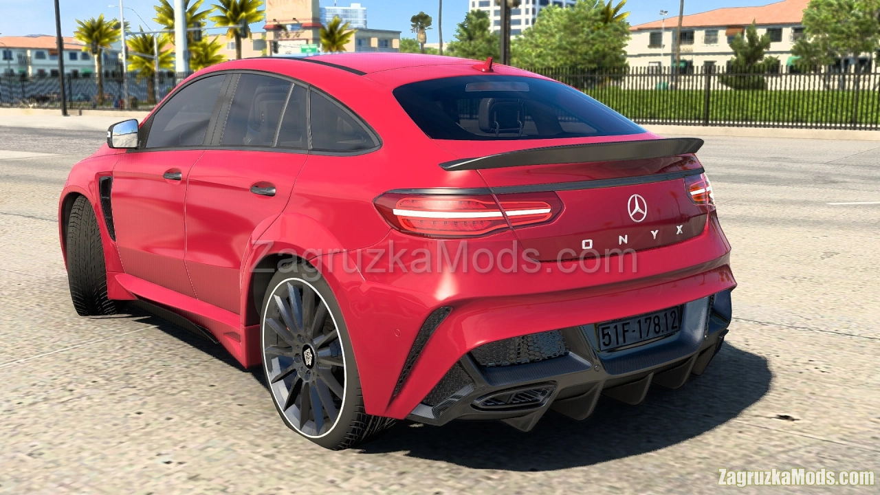 Mercedes-Benz GLE Coupe AMG Onyx G6 v2.0 (1.48.x) for ATS and ETS2