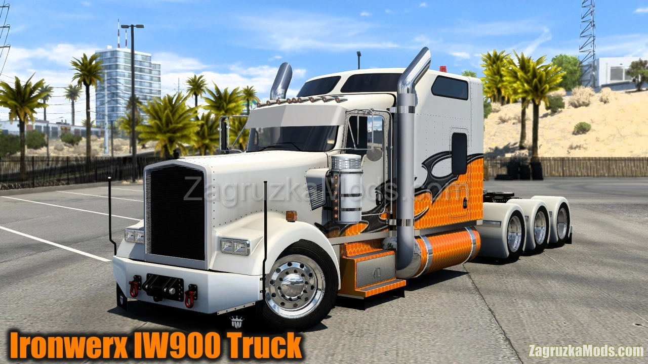 Ironwerx IW900 Truck + Interior v1.25 (1.48.x) for ATS