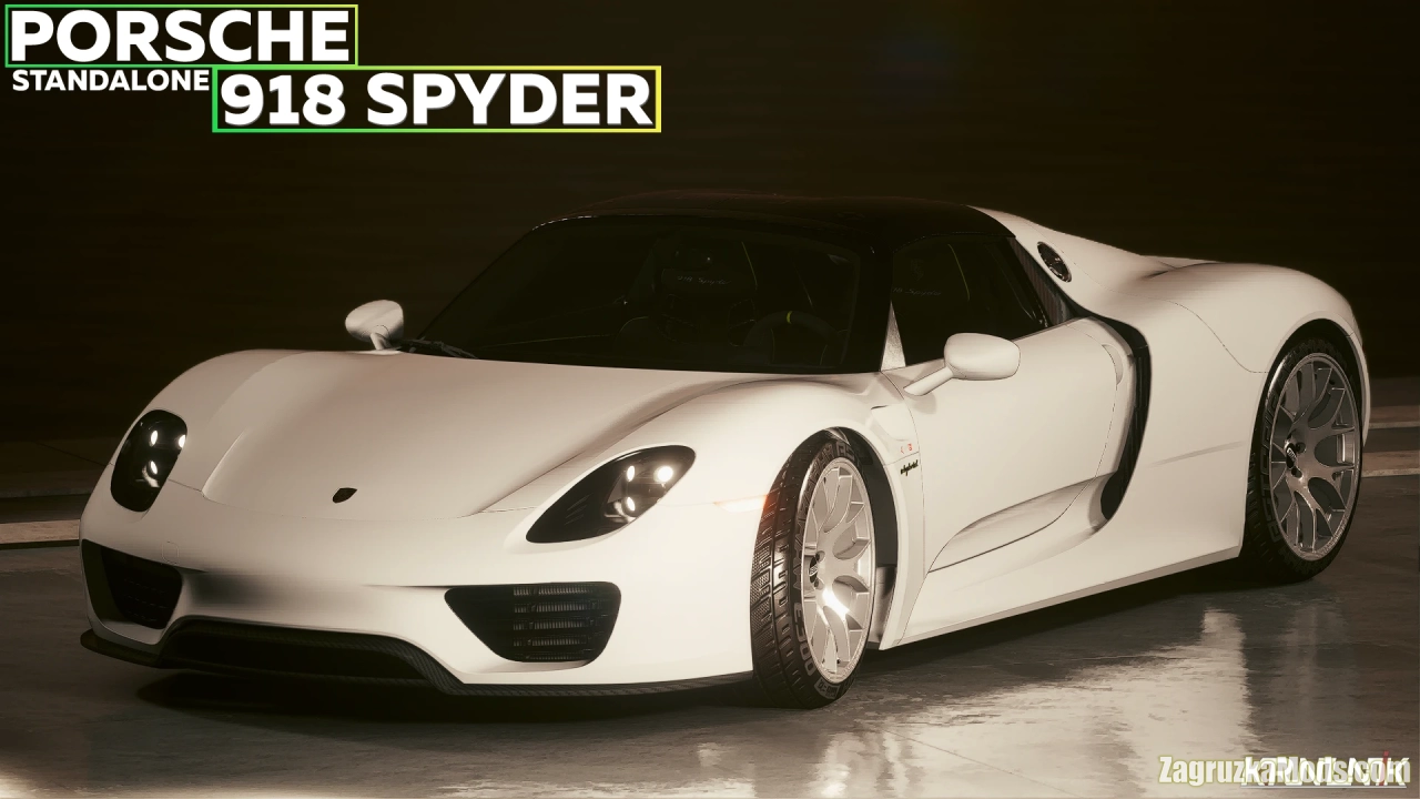 Porsche 918 Spyder v2.0 for Cyberpunk 2077
