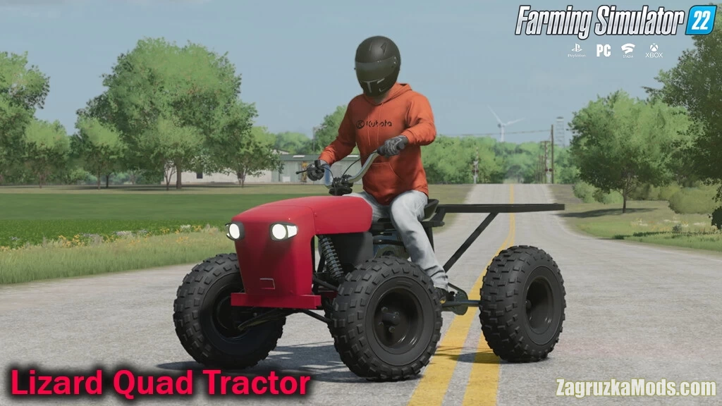 Lizard Quad Tractor v1.0 for FS22