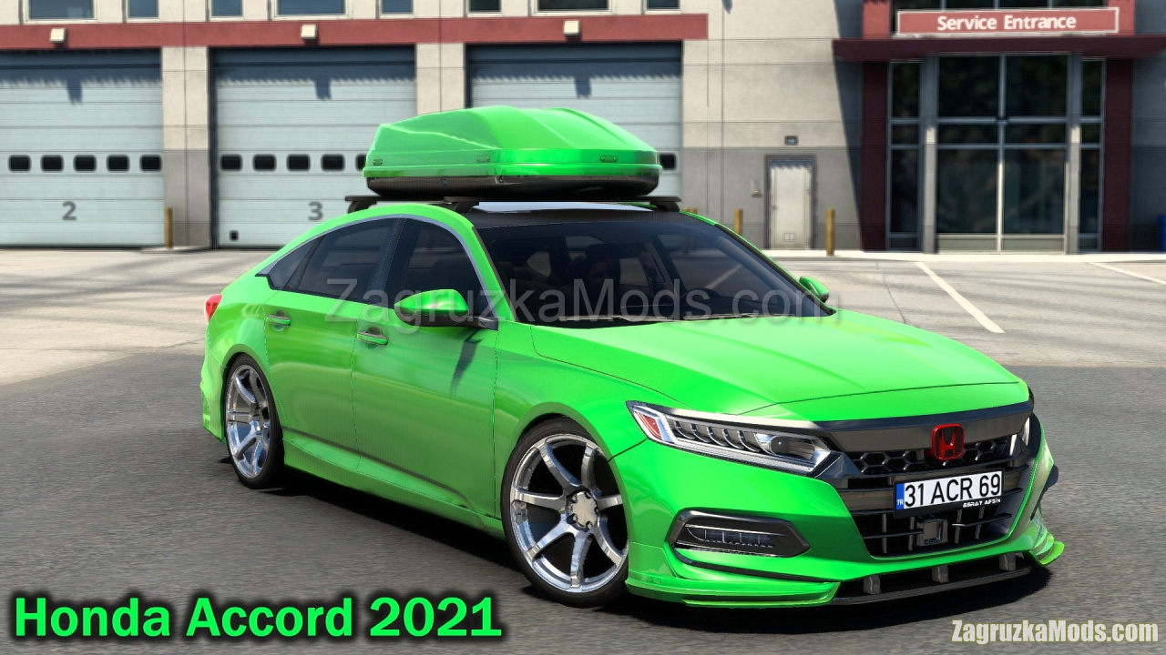Honda Accord 2021 + Interior v2.8 (1.55.x) for ATS and ETS2