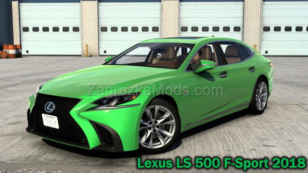 Lexus LS 500 F-Sport 2018 v1.9 (1.56.x) for ATS and ETS2