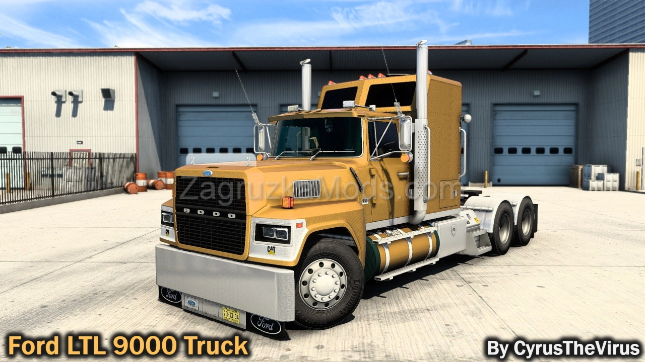 Ford LTL 9000 Truck v3.0 By CyrusTheVirus (1.57.x) for ATS