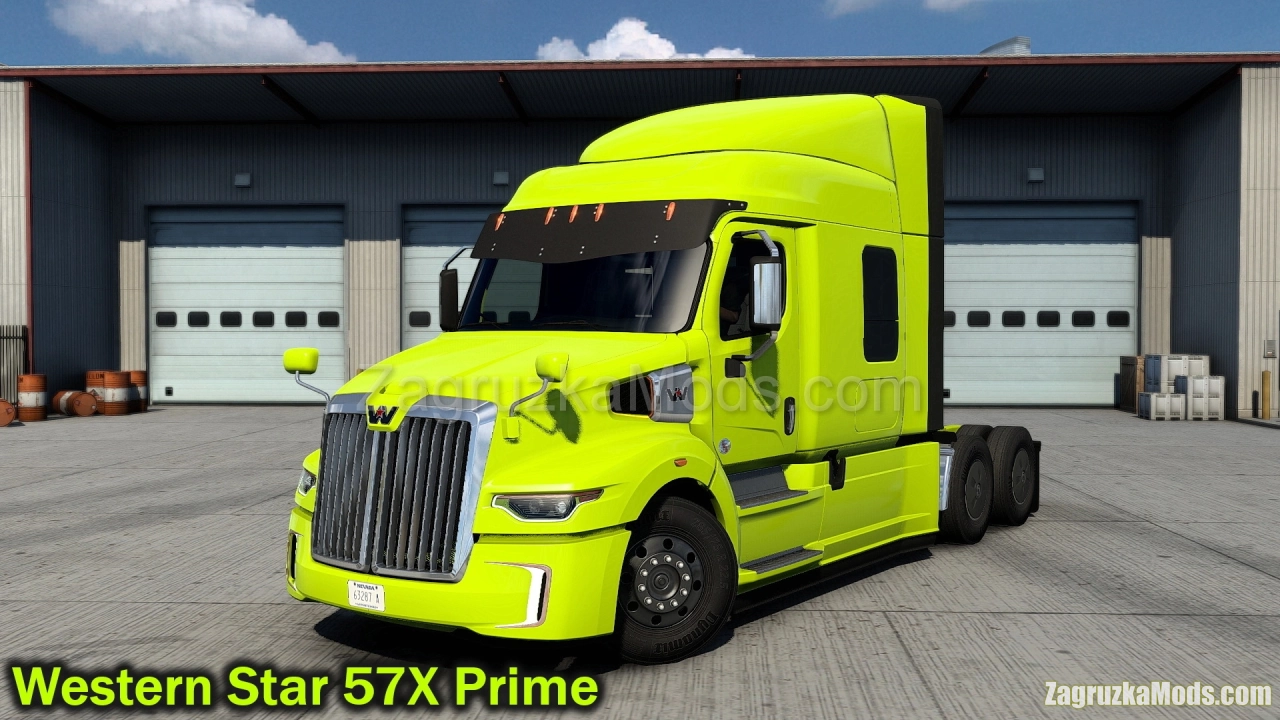 Western Star 57X Prime v1.8 By Warryor3d (1.48.x) for ATS
