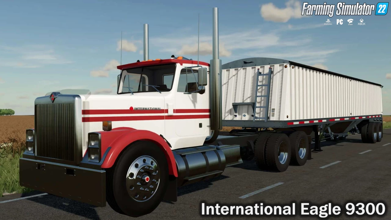 International Eagle 9300 1989 Truck v1.1 for FS22