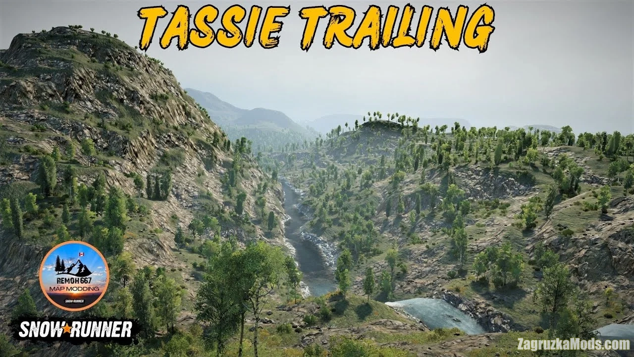 Tassie Trailing Map v2.0.05.22 for SnowRunner