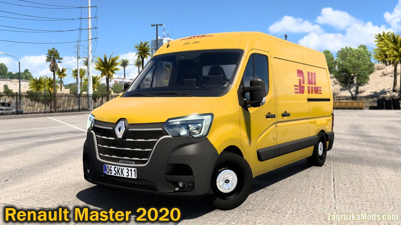 Renault Master 2020 + Interior v1.1 (1.49.x) for ATS and ETS2