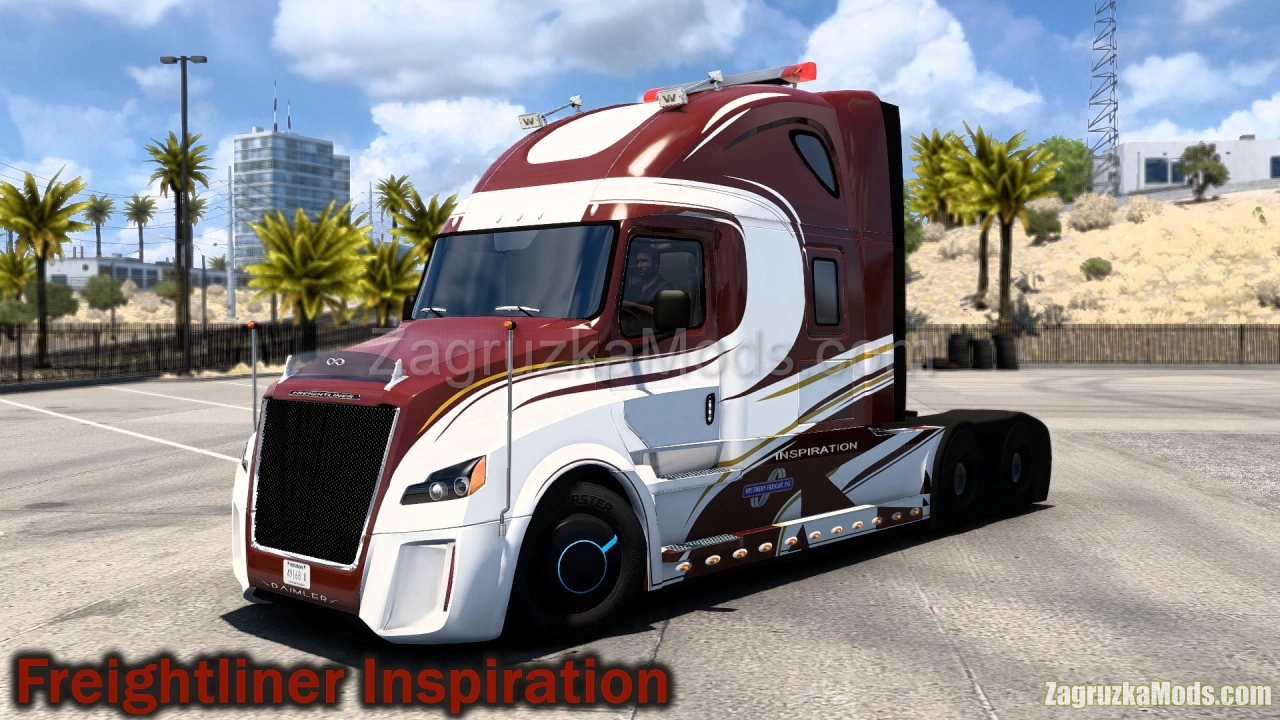 Freightliner Inspiration v2.0a By TMH (1.48.x) for ATS