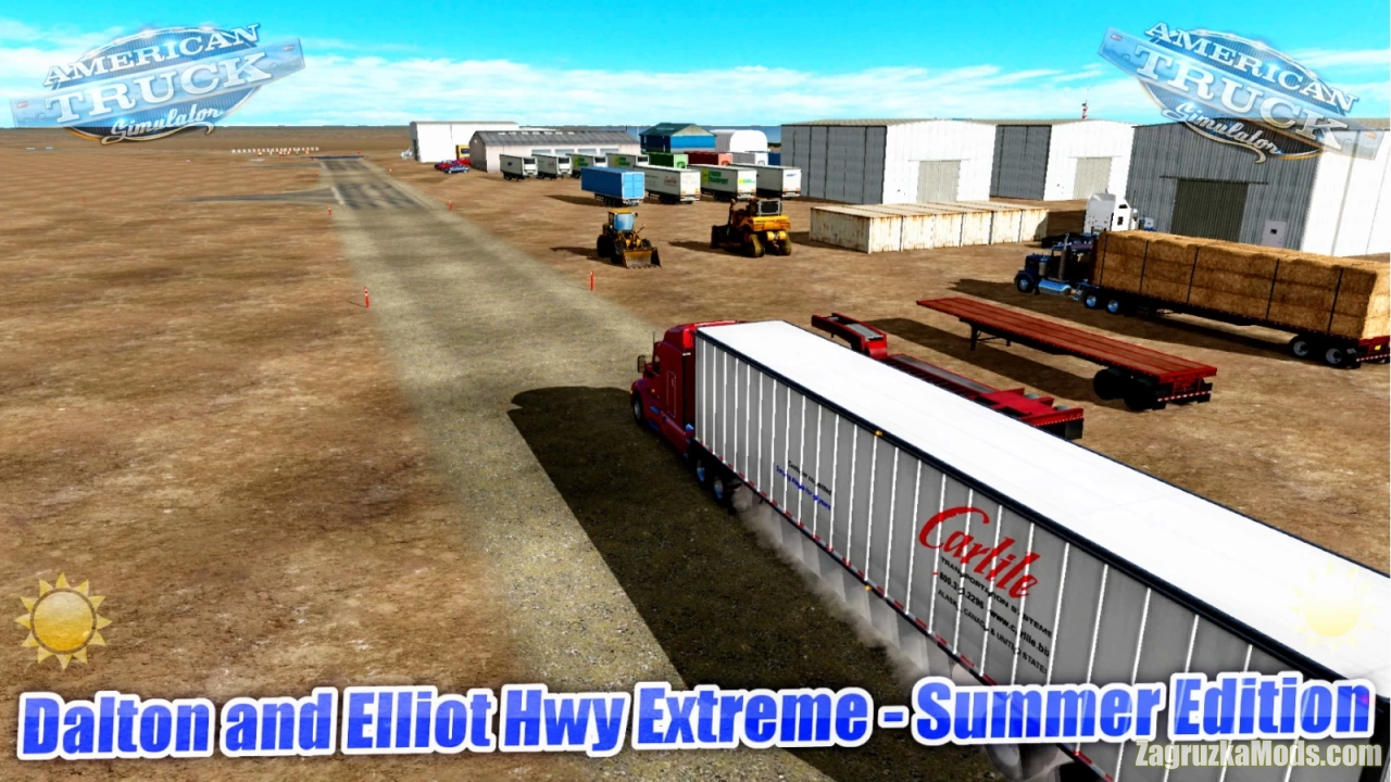 Dalton and Elliot Hwy Extreme - Summer Edition v1.7 (1.48.x) for ATS