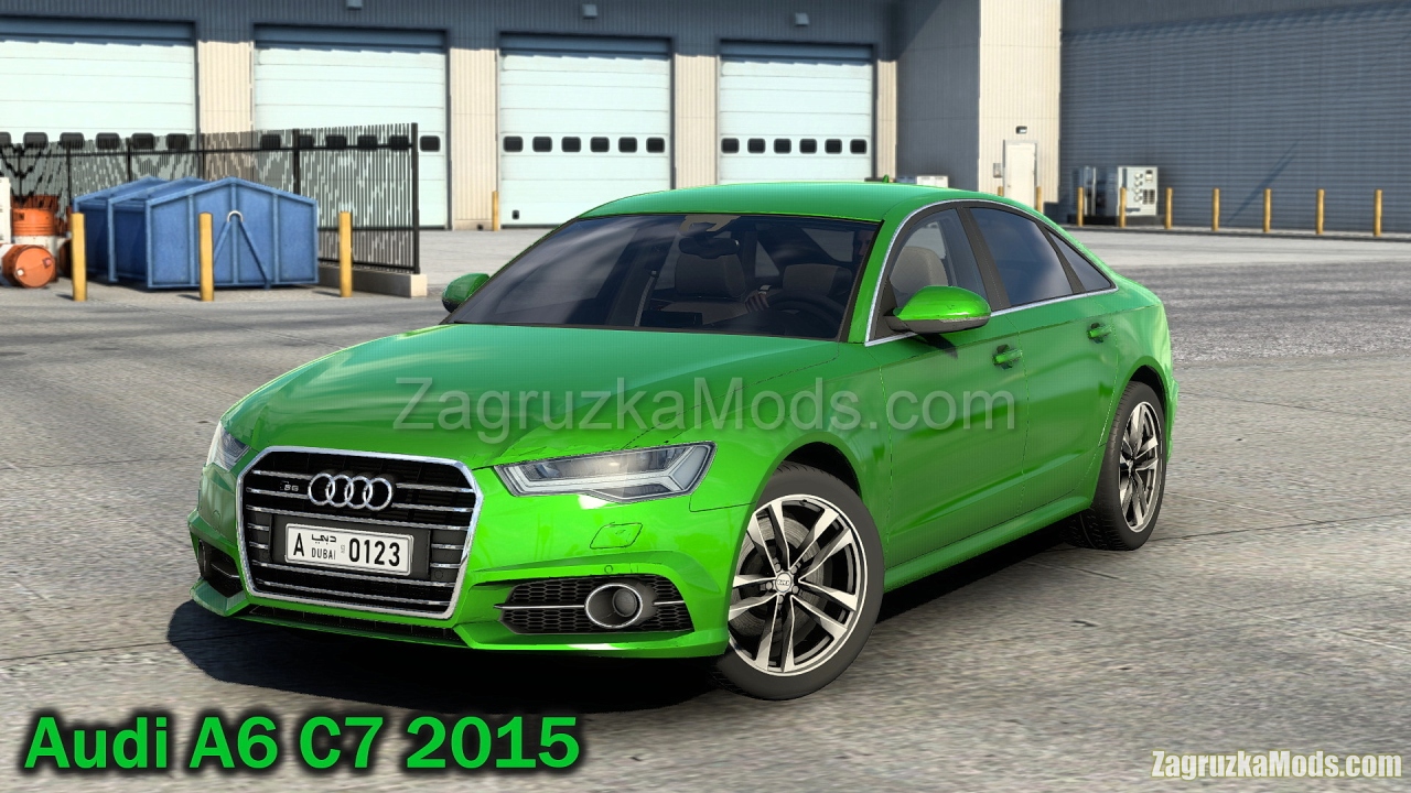 Audi A6 C7 2015 + Interior v3.3 (1.57.x) for ATS and ETS2