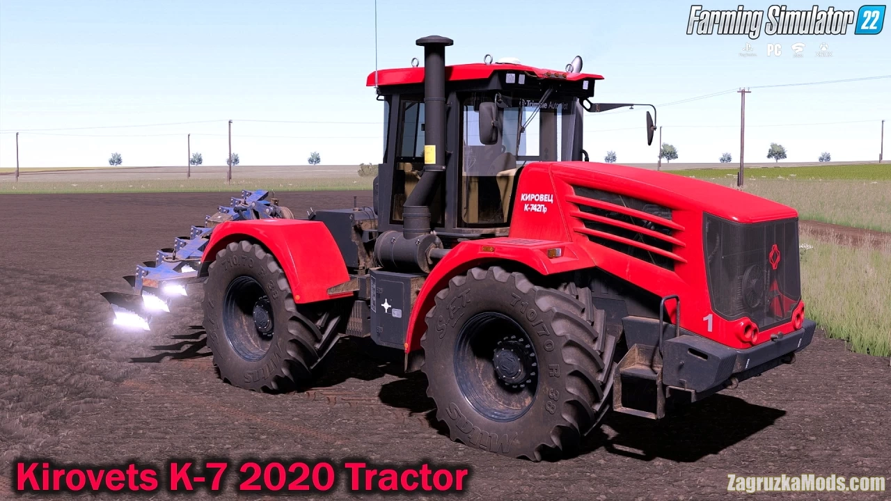 Kirovets K-7 2020 Tractor v1.1 for FS22