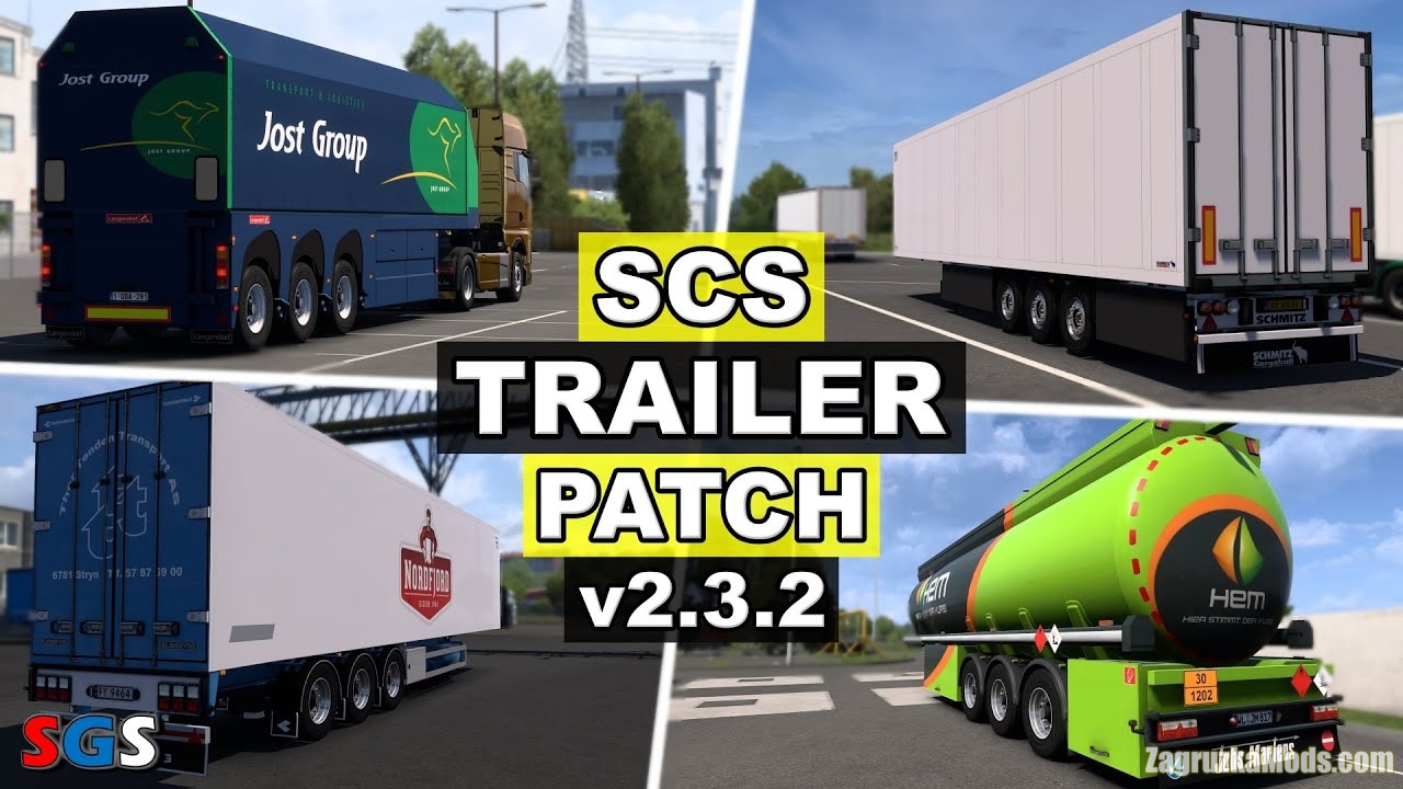 SCS Trailer Patch v2.3.2 (1.48.5.x) for ETS2