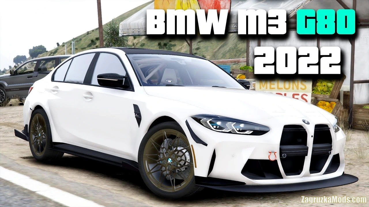 BMW M3 G80 2022 v2.6 for GTA 5