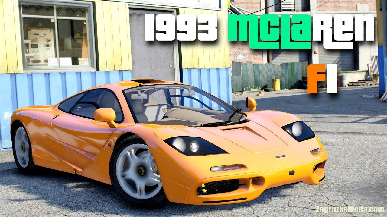 McLaren F1 1993 v1.4 for GTA 5