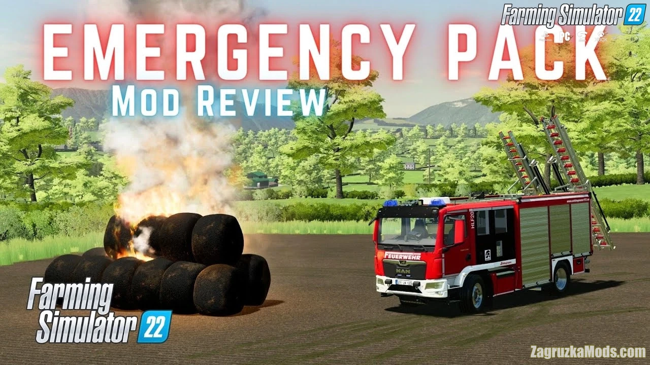 Emergency Pack Mod v1.0.1 By Creative Mesh for FS22