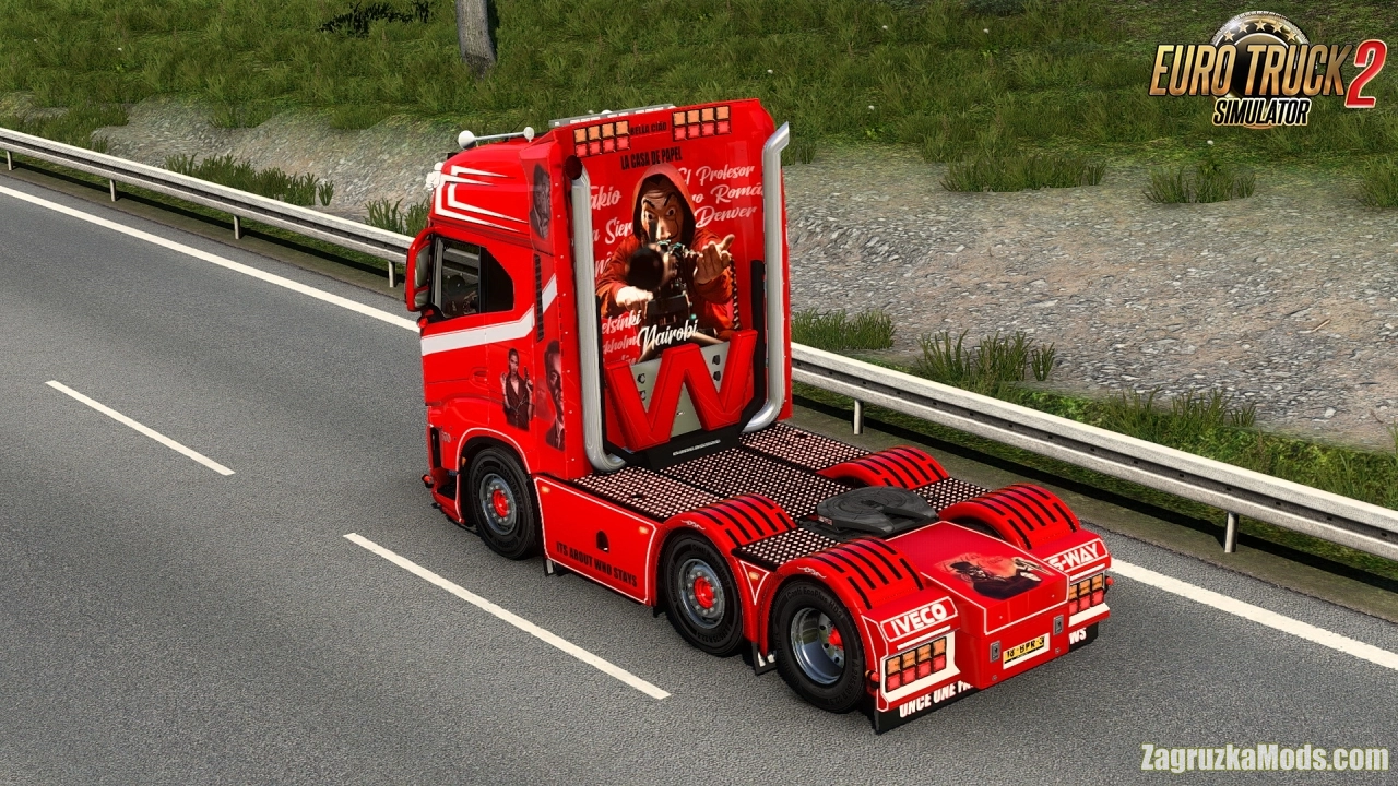 Iveco S-Way Weeda Transport Edition v2.0 (1.48.5.x) for ETS2