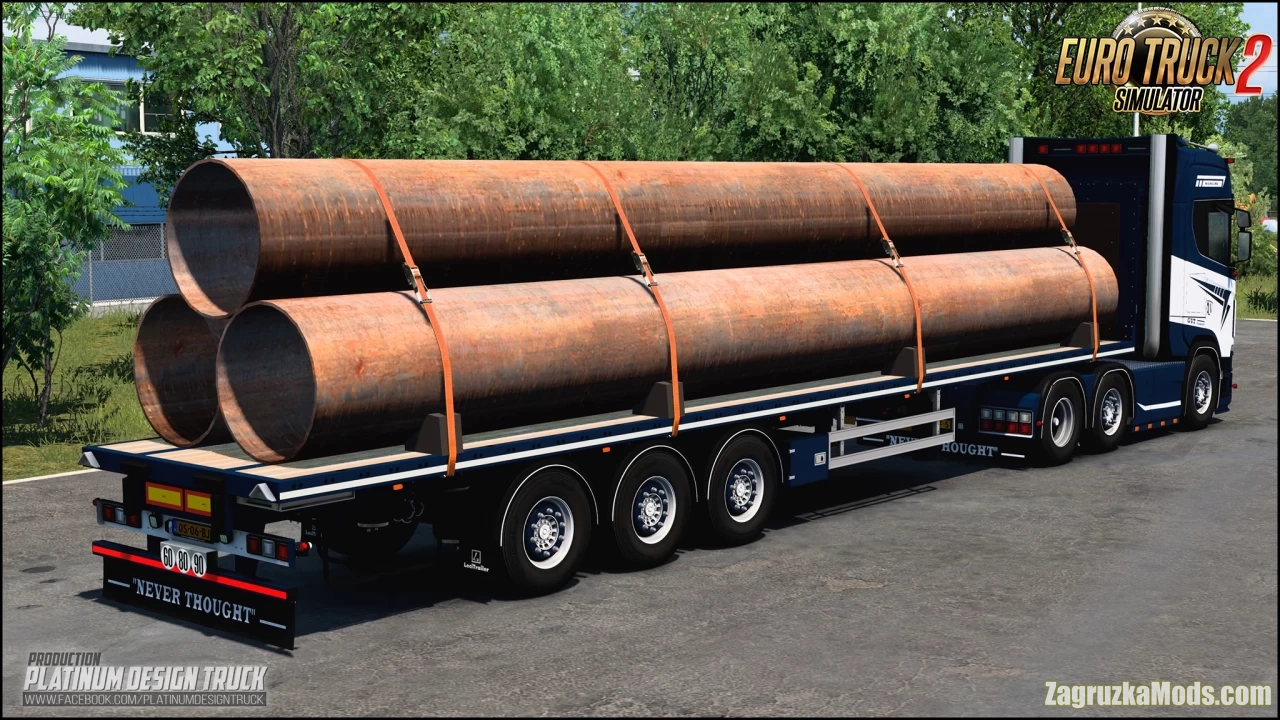 Scania 580S GVT Transport + Trailer v1.9 (1.49.x) for ETS2 Scania 580S GVT Transport + Trailer v1.9 (1.49.x) for ETS2