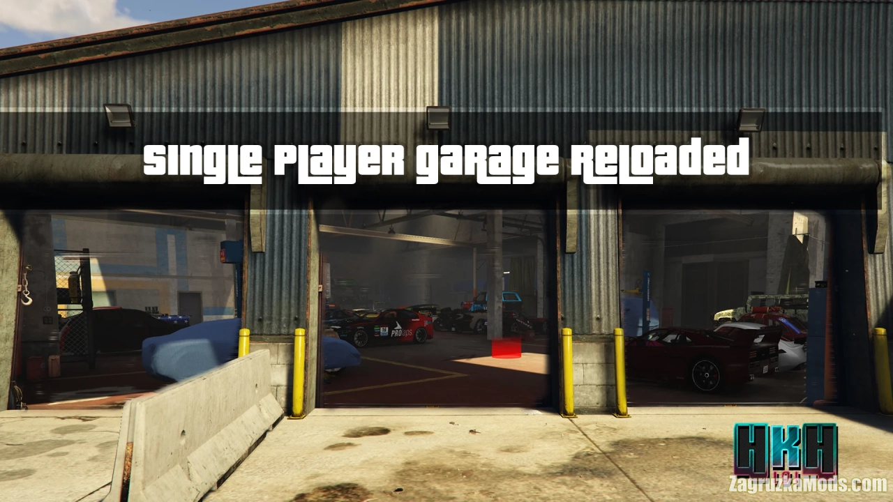 Single Player Garage Reloaded (SPGR) v17.0 for GTA 5