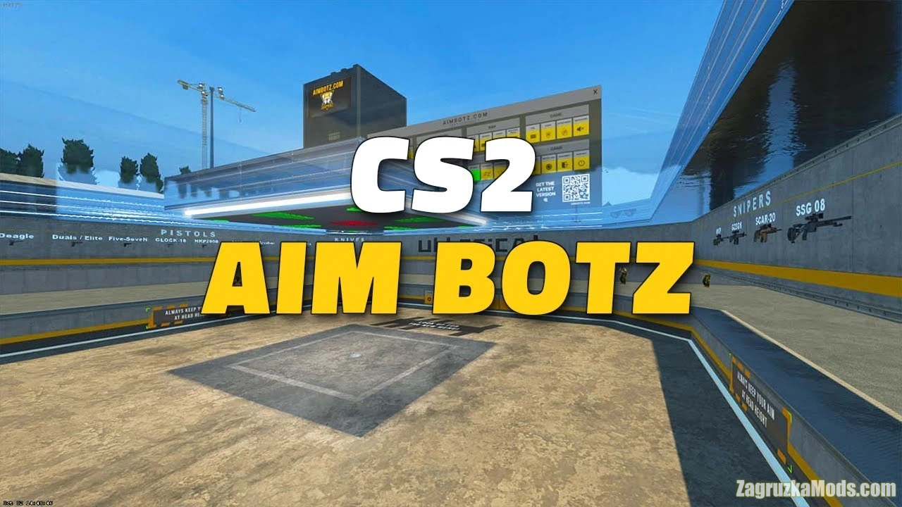 Aim Botz - Training Map v1.6 for Counter-Strike 2