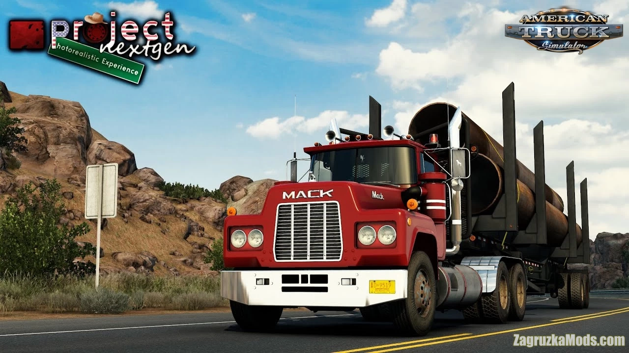 Project Next-Gen Graphic Mod v1.09.1 by DamianSVW (1.49.x) for ATS