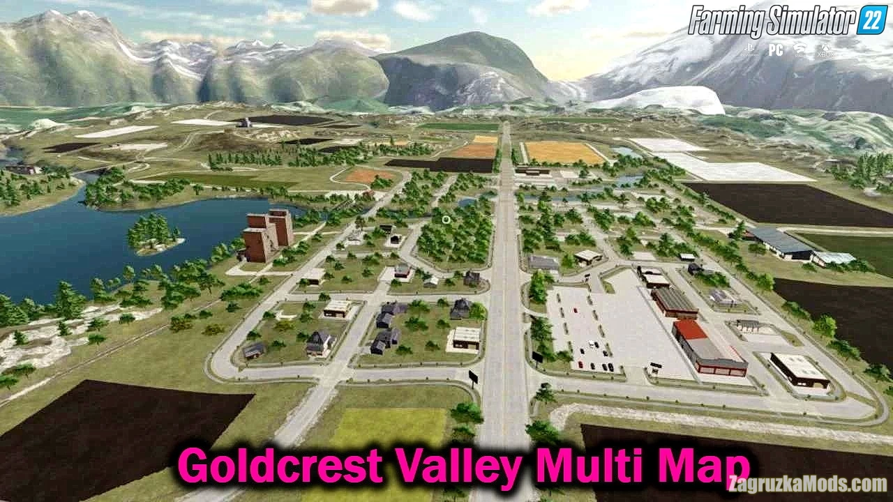 Goldcrest Valley Multi Map v8.2.0.1 for FS22