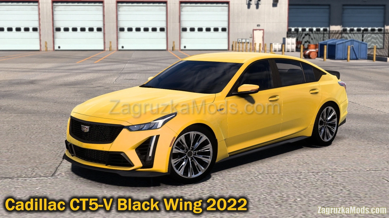 Cadillac CT5-V Black Wing 2022 v1.5 (1.51.x) for ATS and ETS2