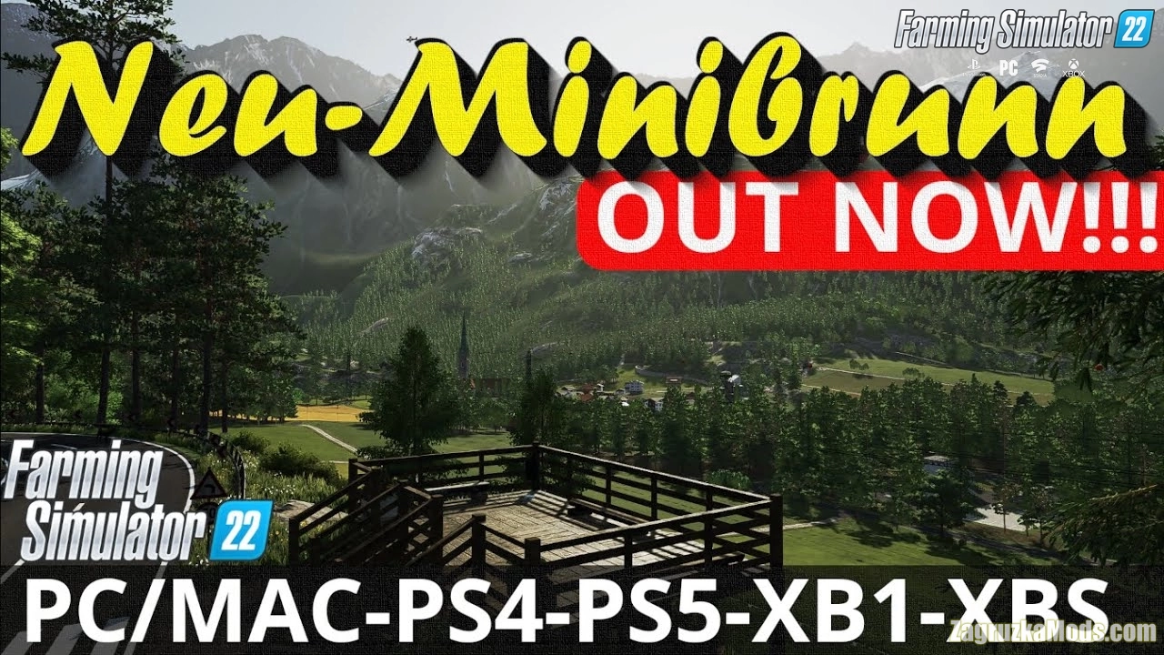 Neu - Minibrunn Map v1.0.6 for FS22