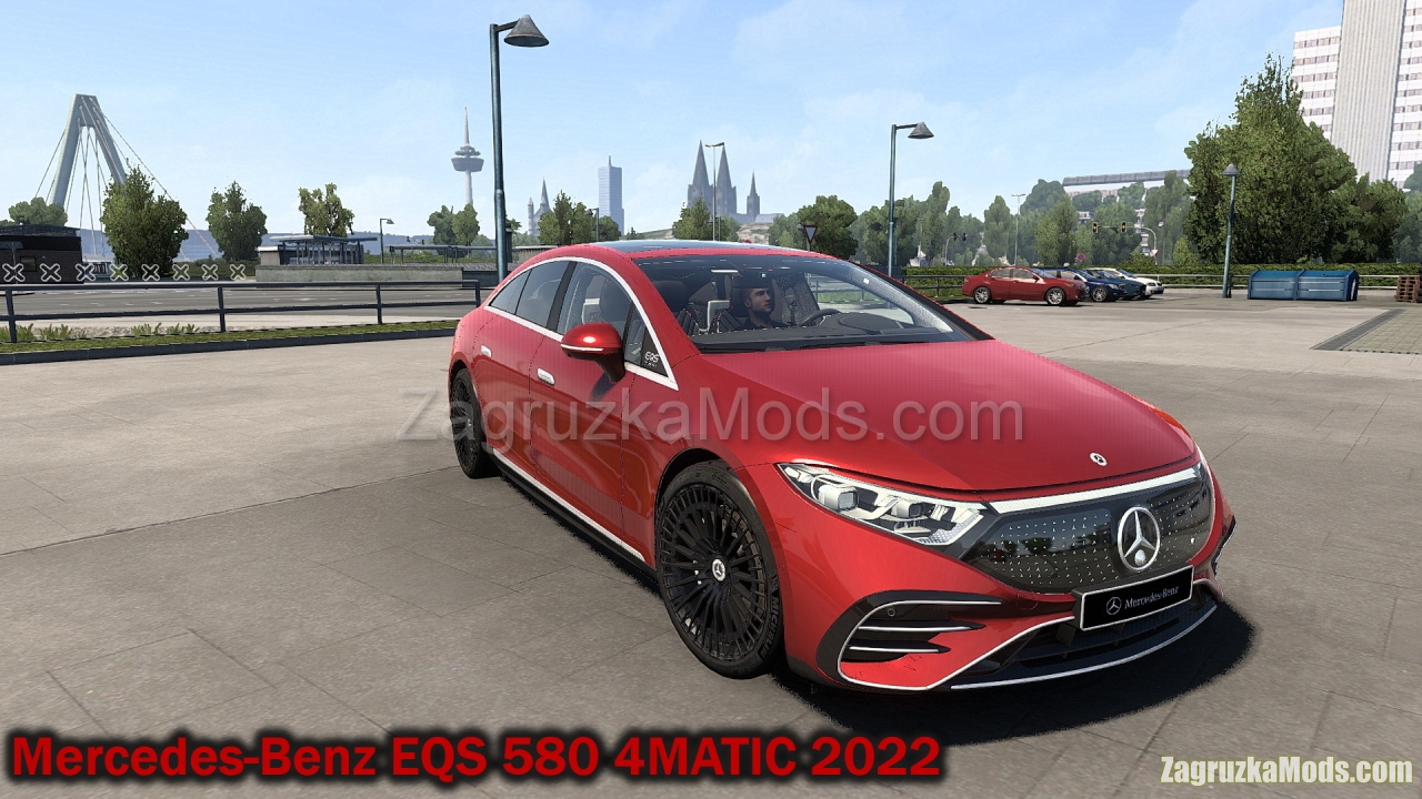 Mercedes-Benz EQS 580 4MATIC 2022 v2.5 (1.56.x) for ATS and ETS2