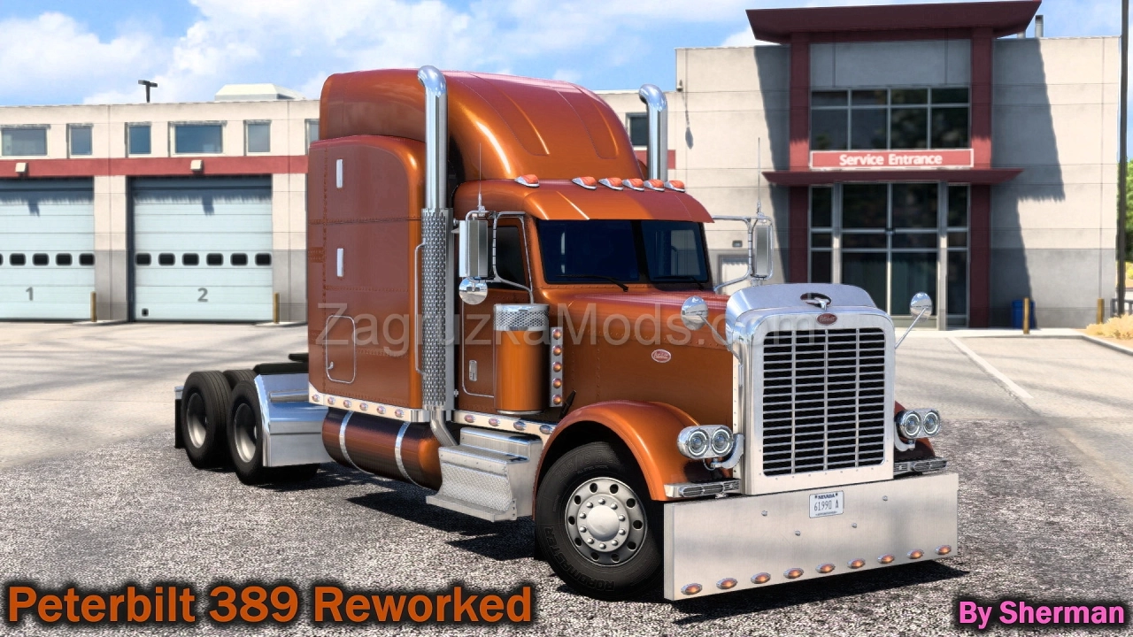 Peterbilt 389 Reworked Truck v1.8.1 (1.49.x) for ATS