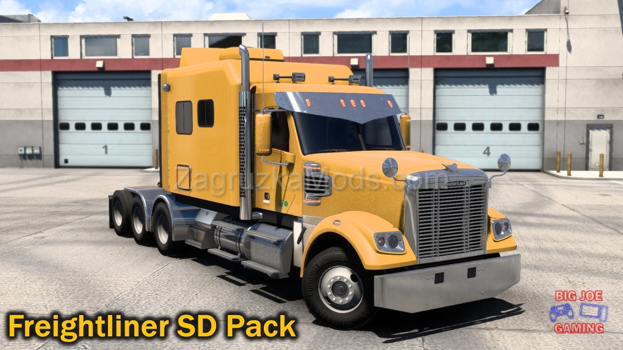 Freightliner SD Pack v2.1.2 By Big Joe Gaming (1.50.x) for ATS