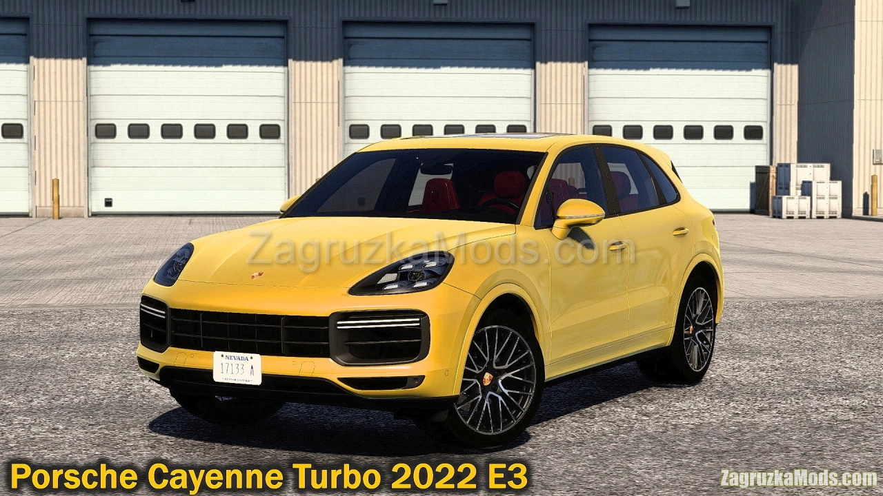 Porsche Cayenne Turbo 2022 E3 v1.8 (1.56.x) for ATS and ETS2