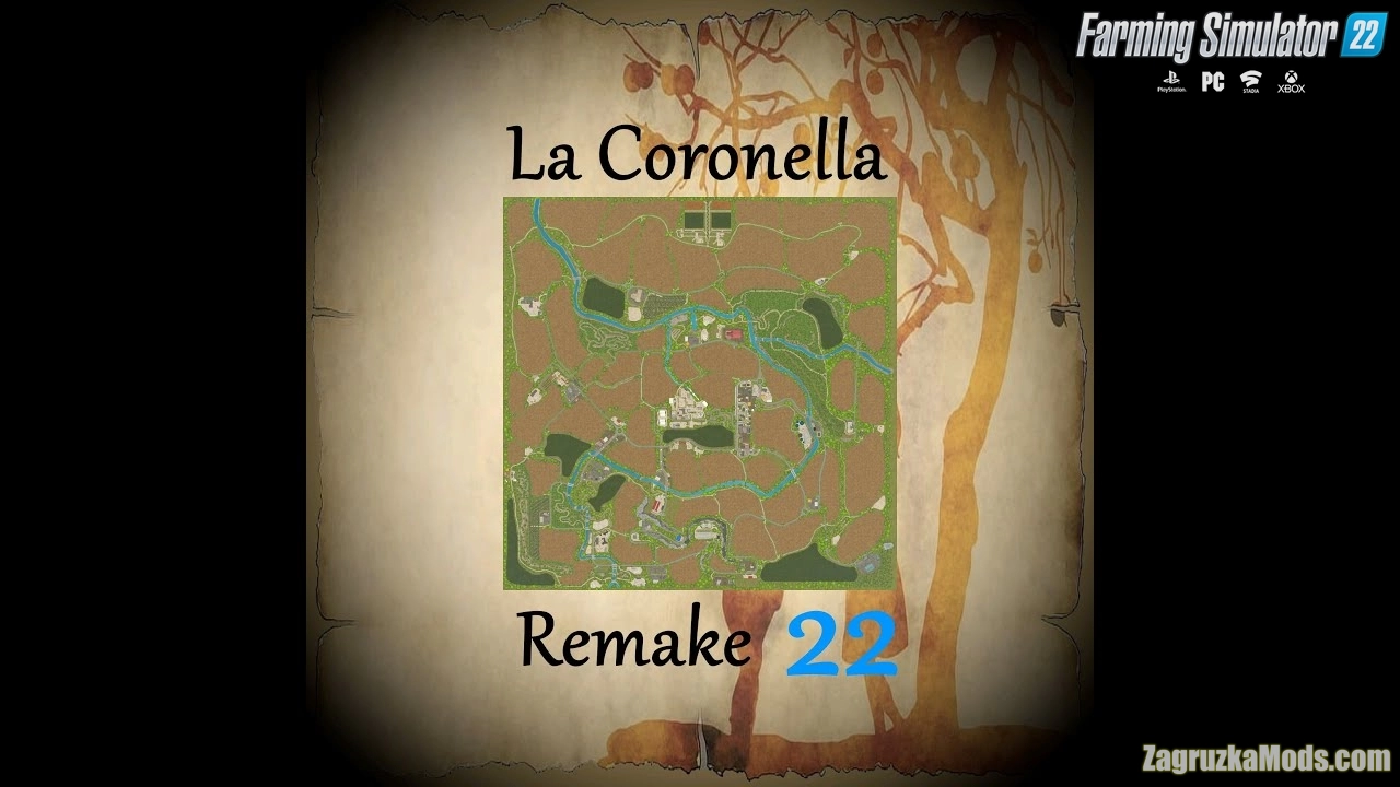 La Coronella Map v1.2.5 for FS22