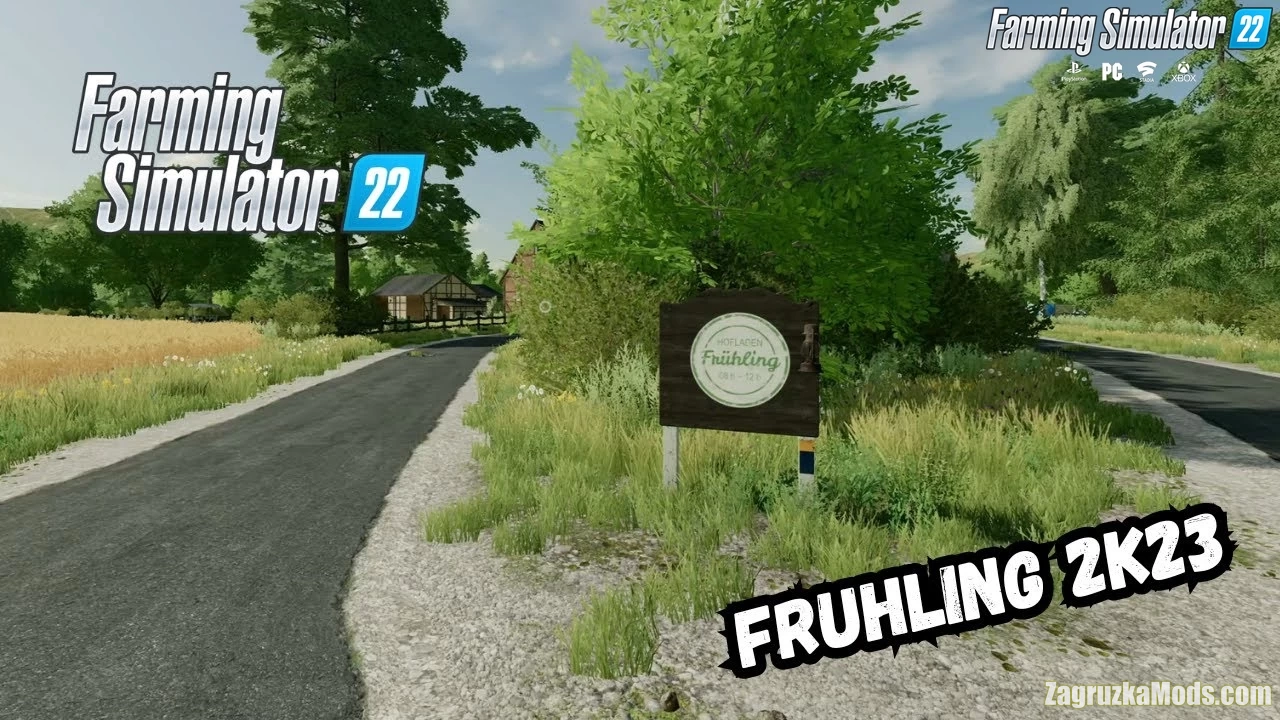 Fruhling 2K23 Map v1.3 for FS22