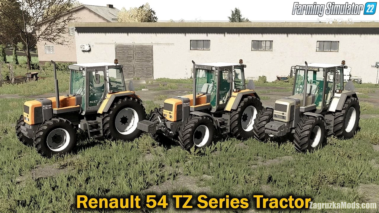 Renault 54 TZ Series Tractor v1.0.0.4 for FS22
