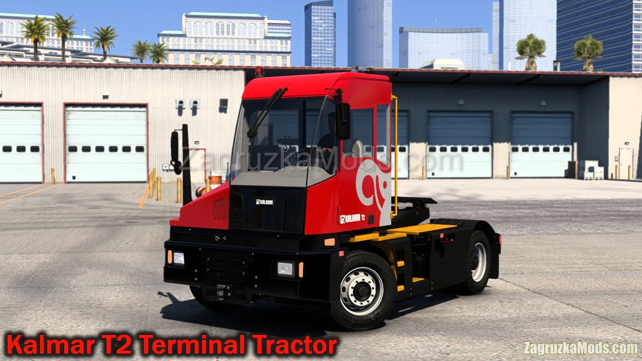 Kalmar T2 Terminal Tractor v1.6 (1.49.x) for ATS and ETS2