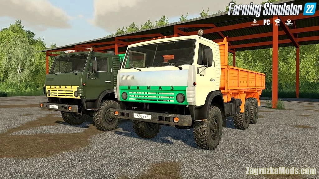 KamAZ 4310 Truck v1.0 for FS22