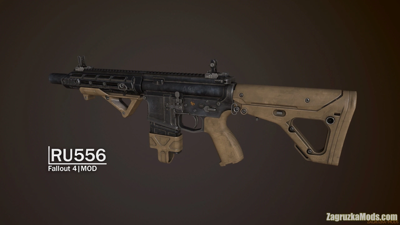 RU556 - Assault Rifle v3.0 for Fallout 4