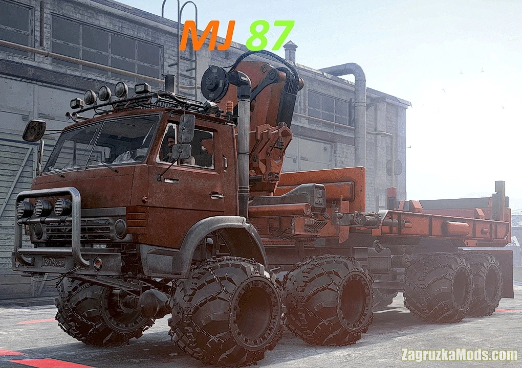 KamAZ 6350 MJ87 Truck v1.0 for SnowRunner