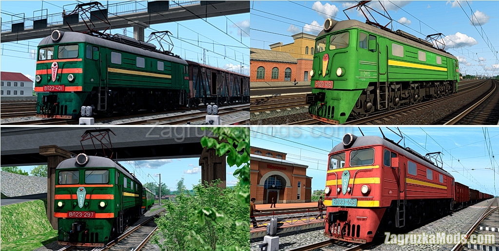 Electric Locomotive VL23 v1.1 for Train Simulator Classic