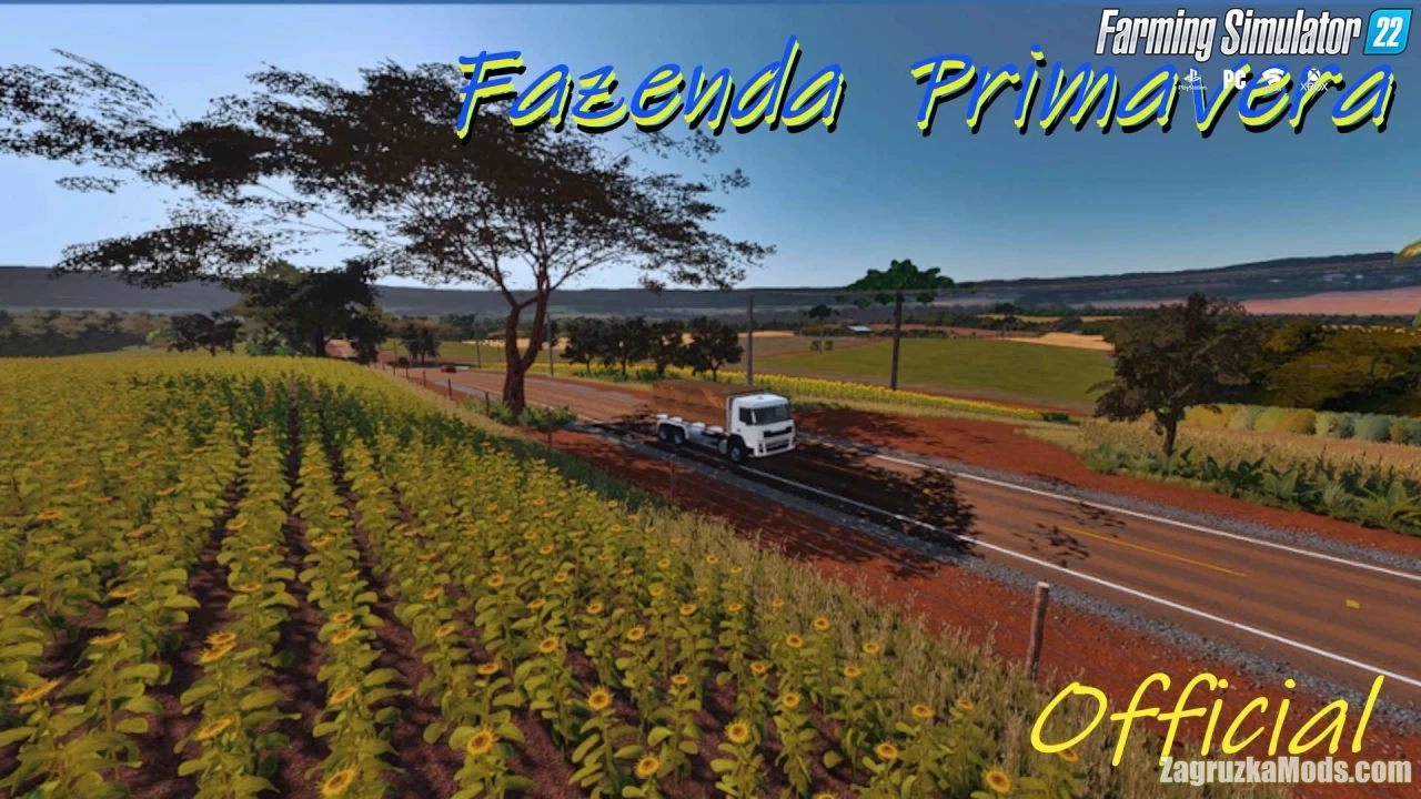 Fazenda Primavera Map v1.0 for FS22